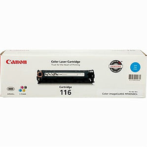 Genuine Canon Toner Cartridge 116, Cyan - 1979B001