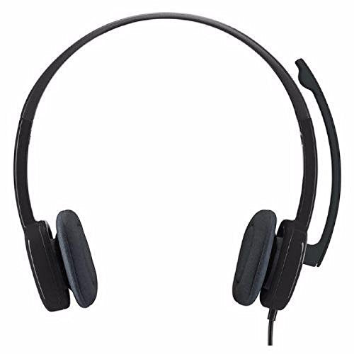 Logitech 3.5 mm Analog Stereo Headset H151 with Boom Microphone (981-000587)