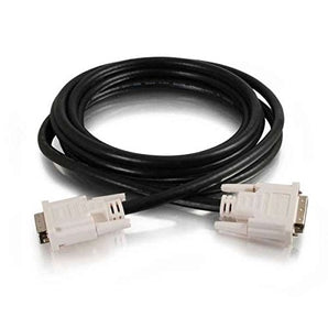 C2G 26911 DVI-D M/M Dual Link Digital Video Cable, Black (6.6 Feet, 2 Meters)