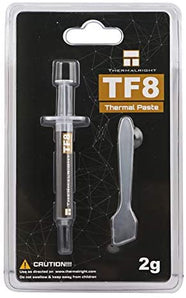 TF8 Thermal Compound Paste 13.8 W/mK, Carbon Based High Performance, Heatsink Paste, CPU for All Coolers, Interface Material, 2 Grams with Tool