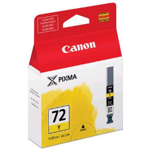 Genuine Canon PGI-72 Ink Tank, Yellow - 6406B002