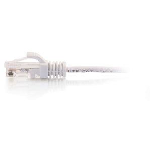 C2G/Cables to Go 01186 Cat6 Snagless Unshielded (UTP) Slim Ethernet Network Patch Cable, White (3 Feet)