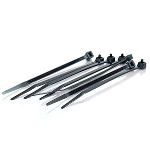 C2G 43036 4 Inch Cable Tie Multipack (100 Pack) TAA Compliant, Black