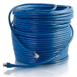 C2G 76.2m, Cat6, RJ-45, m/m 76.2m Cat6 S/FTP (S-STP) Blue networking cable Solid Shielded (43123) - V&L Canada