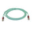 StarTech.com Aqua OM4 Duplex Multimode Fiber Optic Cable - 100 Gb - 50/125 - LSZH - LC/LC - 3 m 450FBLCLC3 - V&L Canada