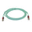 StarTech.com Aqua OM4 Duplex Multimode Fiber Optic Cable - 100 Gb - 50/125 - LSZH - LC/LC - 3 m 450FBLCLC3 - V&L Canada