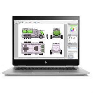 HP ZBook Studio x360 G5 2-in-1 Laptop - Intel Core i7-8750H 2.2GHz CPU, 8GB DDR4, 256GB SSD, NVIDIA Quadro P1000, 15.6" UHD 3840x2160 Touchscreen, 2x USB-C, HDMI, Win 10 Pro 64-bit - 4NL00UT#ABA
