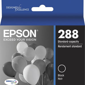 Epson Durabrite Ultra 288 Original Ink Cartridge - Black - Inkjet - Standard Yield - 3-pack (T288120-S-K)