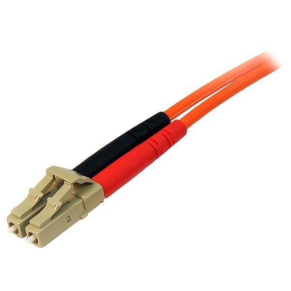 StarTech Fiber Optic Cable - Multimode Duplex 50/125 - LSZH - LC/LC - 5 m (50FIBLCLC5) - V&L Canada