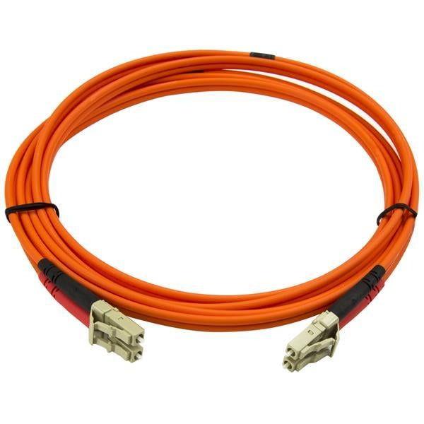 StarTech Fiber Optic Cable - Multimode Duplex 50/125 - LSZH - LC/LC - 5 m (50FIBLCLC5) - V&L Canada