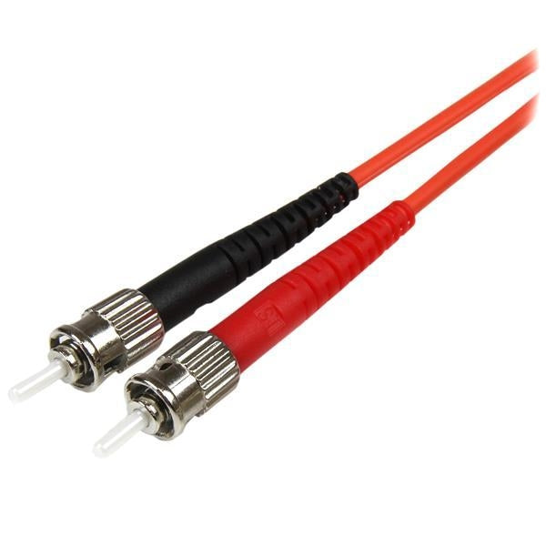 StarTech Fiber Optic Cable - Multimode Duplex 50/125 - LSZH - LC/ST - 5 m (50FIBLCST5) - V&L Canada