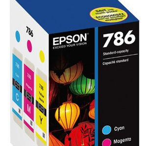 Epson 786 DURABrite Ultra Standard Capacity Ink Cartridge, Color Combo T786520 (T786520-S-K)