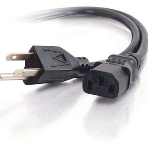 UNIVERSAL POWER CORD - Heavy-Duty 18AWG - Power IEC 320 - Female - power NEMA 5- (03130)