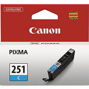 Canon 6514B001 CLI-251C Cyan Ink Tank