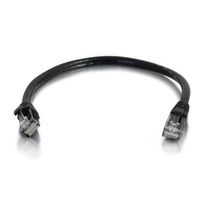 C2G 03984 Cat6 Cable - Snagless Unshielded Ethernet Network Patch Cable, Black (8 Feet, 2.43 Meters)