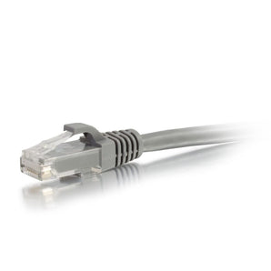 C2G 24814 Cat5e Cable - Snagless Unshielded Ethernet Network Patch Cable, Gray (1 Foot, 0.30 Meters)