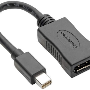 Tripp Lite Mini DisplayPort to DisplayPort Adapter Converter 4K at 60Hz mDP to DP Keyspan 6in 6" (P139-06N-DP4K6B)