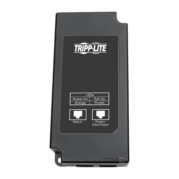 Tripp Lite Gigabit PoE-Plus Midspan Active Injector - IEEE 802.3at / 802.3af, 30W, 1 Port, Power Over Ethernet (NPOE-30W-1G)