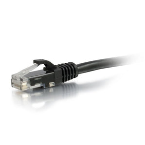 C2G 00403 Cat5e Snagless Unshielded (UTP) Network Patch Cable, Black (6 Feet)