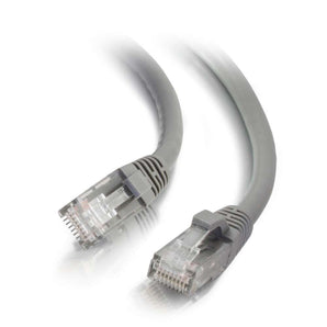 C2G 22016 Cat6 Cable - Snagless Unshielded Ethernet Network Patch Cable, Gray (15 Feet, 4.57 Meters)
