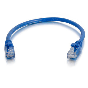 C2G 27141 Cat6 Cables - Snagless Unshielded Ethernet Network Patch Cable, Blue (3 Feet, 0.91 Meters)