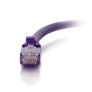 C2G 10 FT CAT6 PATCH CABLE PURPLE SNAGLESS 550 MHZ / 27803 /
