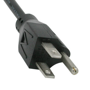 C2G 03134 18 AWG Universal Power Cord - NEMA 5-15P to IEC320C13, TAA Compliant, Black (10 Feet, 3.04 Meters)