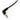 Startech.Com MU6mmSRA Slim 3.5 mm to Right Angle Stereo Audio Cable-M/M, 6-Feet (3.5 mm)