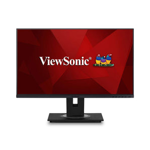 ViewSonic VG2455-2K 24 Inch IPS 1440p Monitor with USB 3.1 Type C HDMI DisplayPort and 40 Degree Tilt Ergonomics for Home and Office