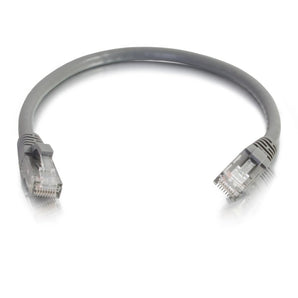 C2G 03966 Cat6 Cable - Snagless Unshielded Ethernet Network Patch Cable, Gray (4 Feet, 1.22 Meters)