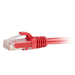 C2G 10ft Cat6 Snagless Unshielded (UTP) Network Patch Cable - Red (27183)