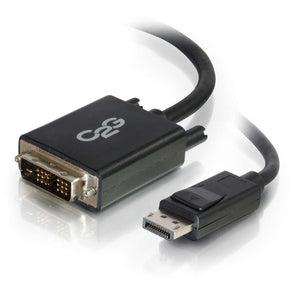 C2G / Cables to Go 54330 DisplayPort Male to Single Link DVI-D Male Adapter Cable, Black (10 Feet) - V&L Canada