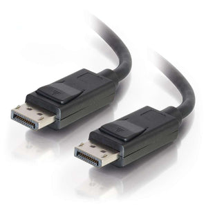 C2G / Cables to Go 54400 DisplayPort Cable with Latches Male to Male, Black (3 Feet) - V&L Canada