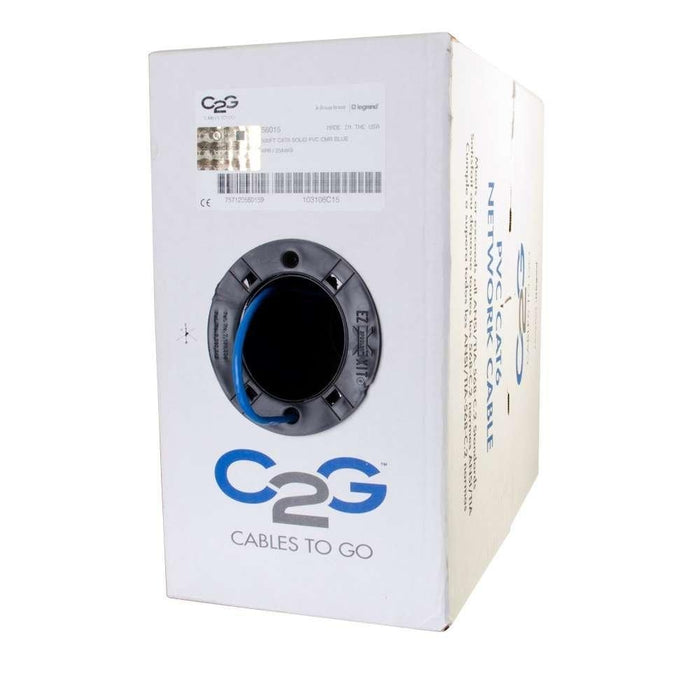 C2G/Cables To Go 56017 Cat6 Bulk Unshielded (UTP) Ethernet Network Cable with Solid Conductors - V&L Canada