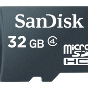 SanDisk 32GB microSDHC Class 4 Memory Card  (SDSDQM-032G-B35SA)