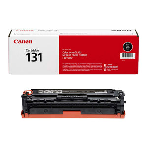 Genuine Canon Toner Cartridge 131, Black - 6272B001