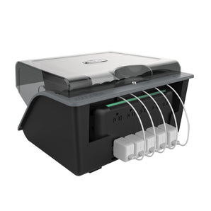 Tripp Lite (CSD1006AC) 10-Device Desktop AC Charging Station with Surge Protector for Tablets, Laptops and E-Readers