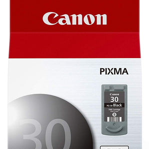 Genuine Canon PG-30 Ink Cartridge, Black (1899B002)