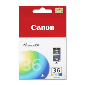 Genuine Canon CLI-36 Ink Cartridge - Tri-Colour (1511B002)