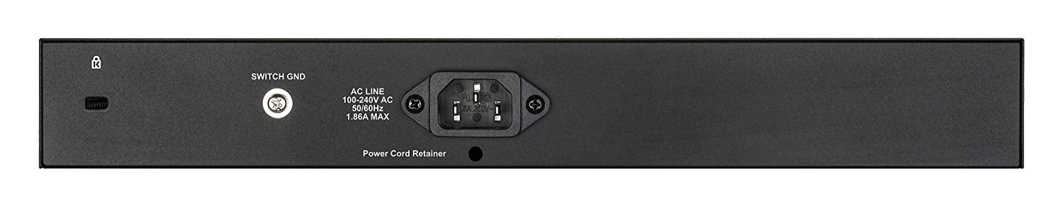 D-Link 10-Port Gigabit Smart Managed PoE Switch Including 2 Gigabit SFP Ports, 130W PoE Budget - DGS-1210-10MP