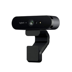Logitech BRIO – 4K Ultra HD Webcam with 5x Digital Zoom for Recording, Streaming, and Video Calling (960-001105)