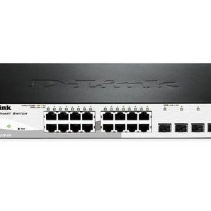 D-Link 16-Port Gigabit WebSmart Switch with 4 SFP (DGS-1210-20)