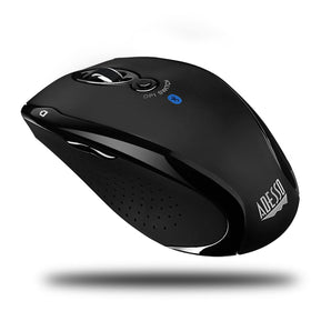 iMouse S200B Bluetooth Wireless Ergo Mouse, Adustable DPI 3 Level - 500, 1000, 1 (IMOUSE S200B)