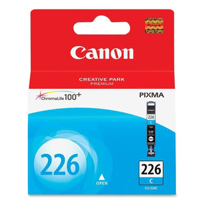 Genuine Canon CLI-226 Ink Tank, Cyan - 4547B001