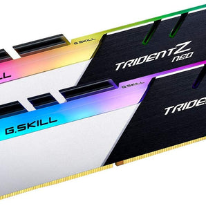 64GB G.Skill Trident Z Neo DDR4 3200MHz PC4-25600 CL16 RGB Dual Channel Kit (2X 32GB) F4-3200C16D-64GTZN