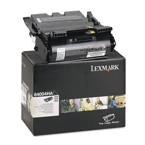 Lexmark 64004HA High Yield Black Toner Cartridge RETURN PROGRAM CART FOR LABELS