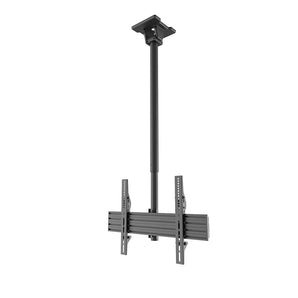 Kanto CM600 Telescoping Ceiling TV Mount for 37 to 70-inch Flat Screen TVs | Hanging TV Bracket with 23" of Height Adjustment | Tilt & Swivel Design | 360° Rotation | Hidden Cable Management - Black