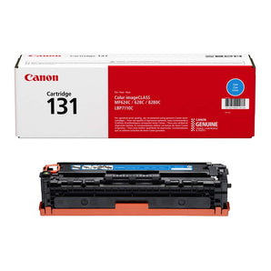 Genuine Canon Toner Cartridge 131, Cyan - 6271B001