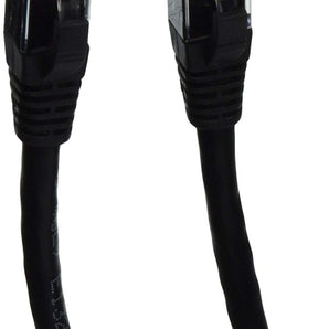 C2G 03987 Cat6 Cable - Snagless Unshielded Ethernet Network Patch Cable, Black (20 Feet, 6.09 Meters)