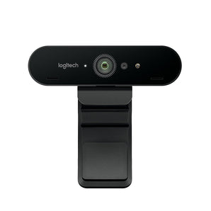 Logitech BRIO – 4K Ultra HD Webcam with 5x Digital Zoom for Recording, Streaming, and Video Calling (960-001105)